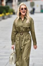 ASHLEY ROBERTS Leaves Global Studios in London 03/25/2021