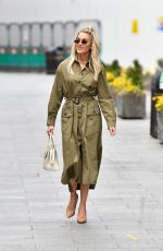 ASHLEY ROBERTS Leaves Global Studios in London 03/25/2021