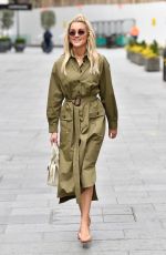 ASHLEY ROBERTS Leaves Global Studios in London 03/25/2021