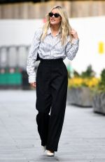 ASHLEY ROBERTS Leaves Global Studios in London 03/29/2021