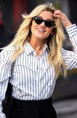 ASHLEY ROBERTS Leaves Global Studios in London 03/29/2021