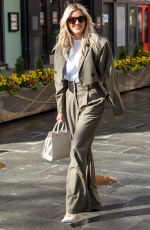 ASHLEY ROBERTS Leaves Heart Radio Breakfast Show in London 03/19/2021