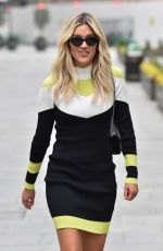 ASHLEY ROBERTS Leaves Heart Radio in London 03/02/2021