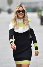 ASHLEY ROBERTS Leaves Heart Radio in London 03/02/2021