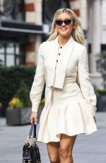 ASHLEY ROBERTS Leaves Heart Radio in London 03/31/2021