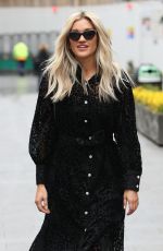ASHLEY ROBERTS Leaves Radio Breakfast Show in London 03/18/2021