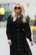 ASHLEY ROBERTS Leaves Radio Breakfast Show in London 03/18/2021