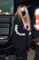 AVRIL LAVIGNE and Mod Sun at Nobu in Malibu 03/26/2021