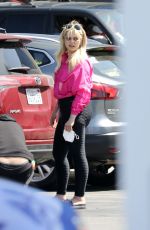BEBE REXHA Out for Shopping and Bike Ride in Santa Monica 03/21/2021