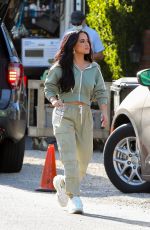 BECKY G Takes a Break while Shooting a Commercial in Los Angeles 03/30/2021