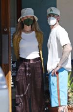 BEHATI PRINSLOO and Adam Levine Out in Montecito 03/21/2021