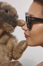 BELA HADID for Marc Jacobs Eyewear, March 2021