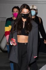BELLA HADID at Hotel de Crillon in Paris 03/02/2021