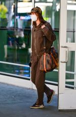 BELLA HADID at JFK Airport in New York 03/06/2021