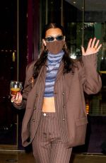 BELLA HADID Leaves Her Hotel in Paris 03/04/2021