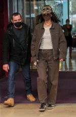 BELLA HADID Leaves Mandarin Oriental Paris Hotel 03/06/2021