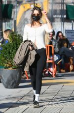 BELLA HADID Out and About in New York 03/09/2021