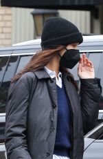 BELLA HADID Out and About in New York 03/17/2021