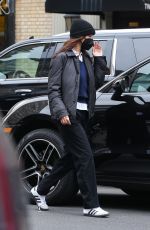 BELLA HADID Out and About in New York 03/17/2021