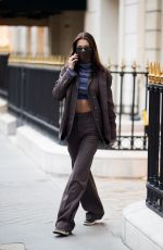 BELLA HADID Out and About in Paris 03/04/2021