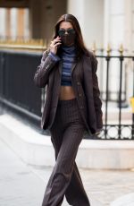 BELLA HADID Out and About in Paris 03/04/2021