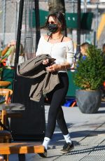 BELLA HADID Out for Lunch at Bar Pitti in New York 03/09/2021