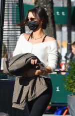 BELLA HADID Out for Lunch at Bar Pitti in New York 03/09/2021
