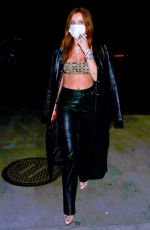 BELLA THORNE Arrives at Her Manager