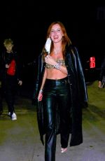 BELLA THORNE Arrives at Her Manager