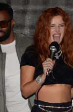 BELLA THORNE at DJ Set and Listening Party in Miami 03/11/2021