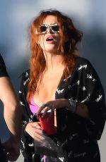 BELLA THORNE in Bikini at a Boat in Miami Beach 03/11/2021