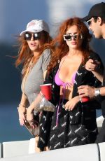 BELLA THORNE in Bikini at a Boat in Miami Beach 03/11/2021