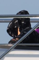 BELLA THORNE in Bikini at a Boat in Miami Beach 03/11/2021