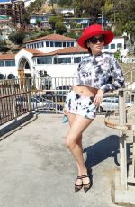BIANCA BLANCO Out a Beach in Santa Monica 03/14/2021