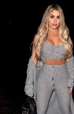 BIANCA GASCOIGNE Leaves a Studio in London 03/21/2021