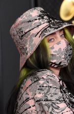BILLIE EILISH at 2021 Grammy Awards in Los Angeles 03/14/2021