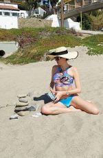 BLANCA BLANCO in Bikini on the Beach in Malibu 03/06/2021