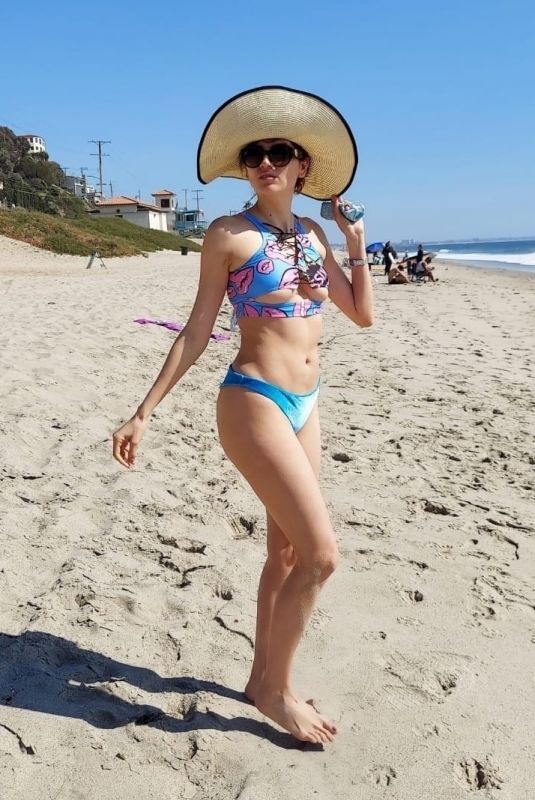 BLANCA BLANCO in Bikini on the Beach in Malibu 03/06/2021