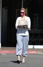 BRANDI GLANVILLE at a Post Office in Bel-Air 03/08/2021