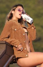 BRIDGETTE AUDREY in Bikini for 138 Water in Malibu 03/01/2021