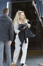 BRIE LARSON on a Movie Set in Los Angeles 03/09/2021
