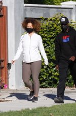 BRIGID COULTER Out in Los Angeles 03/16/2021