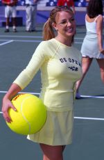 BRITNEY SPEARS at Arthur Ashe Kids Day at 1999 U.S. Open 08/28/1999