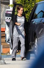 BROOKE BURKE at a Gas Station in Santa Monica 03/13/2021