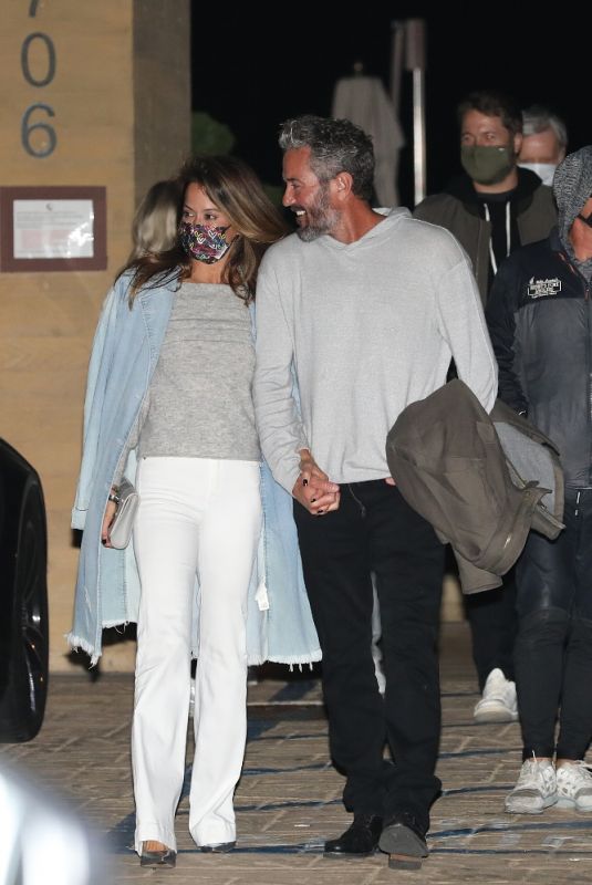 BROOKE BURKE at Nobu Malibu 03/10/2021
