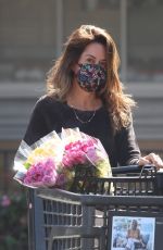 BROOKE BURKE Shopping at Ralphs in Malibu 03/05/2021