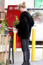 BROOKE PERRY Out Buying Flowers in West Hollywood 03/10/2021