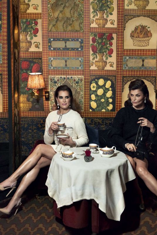 BROOKE SHIELDS and HELENA CHRISTENSEN in L