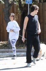 CAMILA CABELLO and Shawn Mendes Out with Their Dog in Los Angeles 03/19/2021