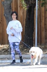 CAMILA CABELLO and Shawn Mendes Out with Their Dog in Los Angeles 03/19/2021